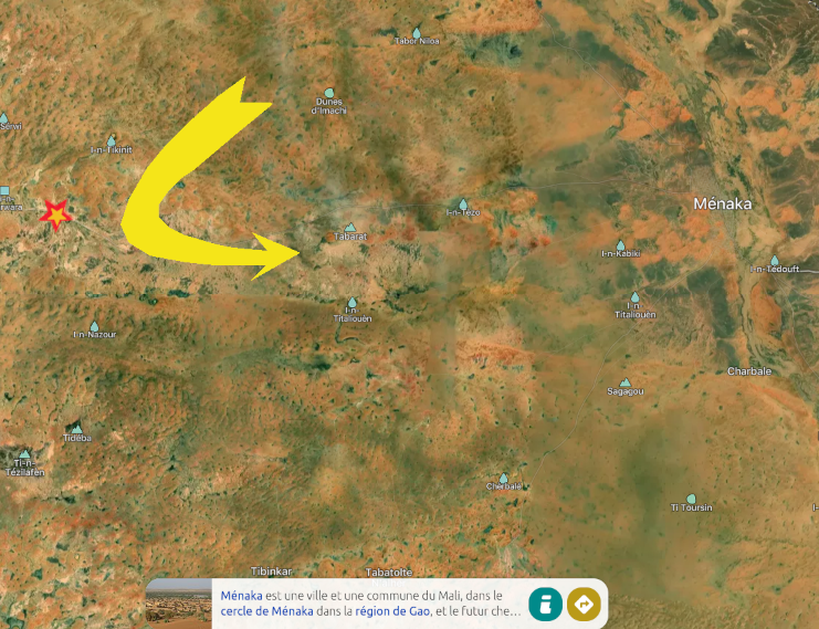 AgRhissa2's tweet photo. Confidence #TL223 Témoin : #terroristes #EIGS attaquent patrouille #MSA_D a 30km proche ouest de Menaka (Gao / #Mali). Combattants MSA_D tuent 2 terroristes et prennent armes, moto et vivres que EIGS volent a populaations. (25/06/23.) https://t.co/Dw4TNfdy1G