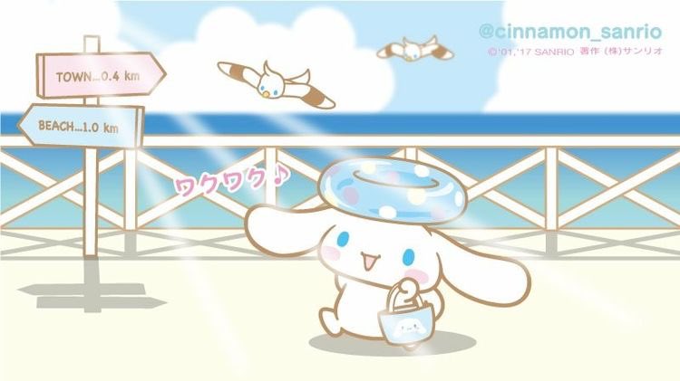 piinkimi_'s tweet image. summer cinnamoroll