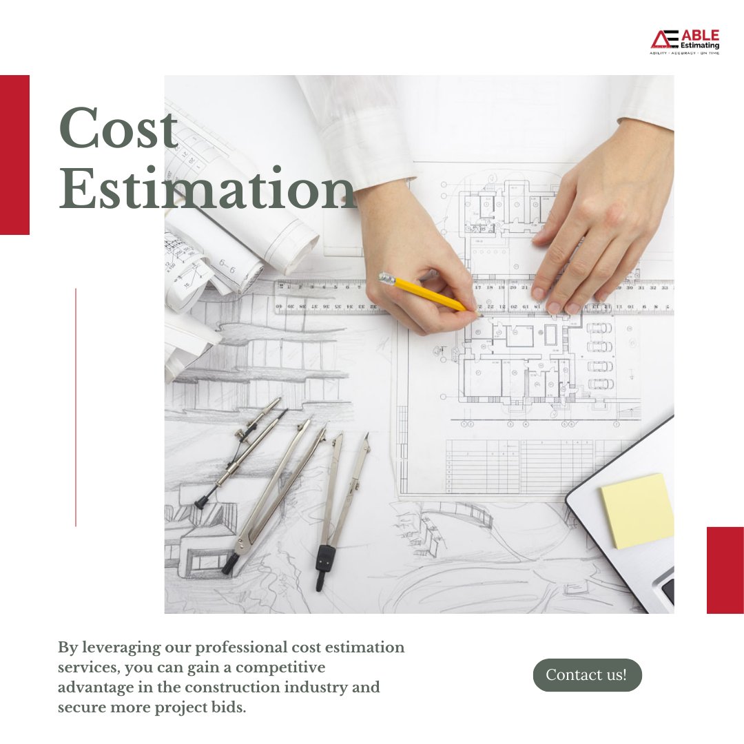 By leveraging our professional cost estimation services, you can gain a competitive advantage in the construction industry and secure more project bids.

Reply to this post to get a quick and reliable cost estimate for your project bids!

#Construction #residential #roofing