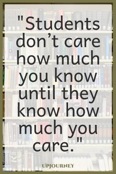 Students don't care how much you know until they know how much you care.
#education #teacher #sped #autism #leadership #teachertwitter #twitteredu