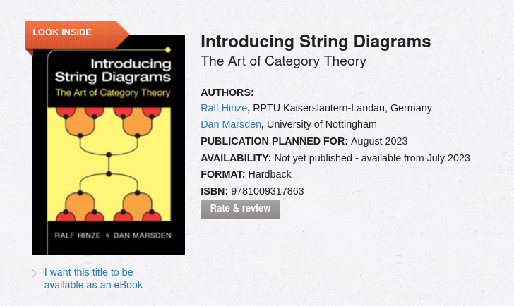 Woah this looks like is gonna be a banger! Very excited @StringDiagram (also prize is quite accessible, 40£)