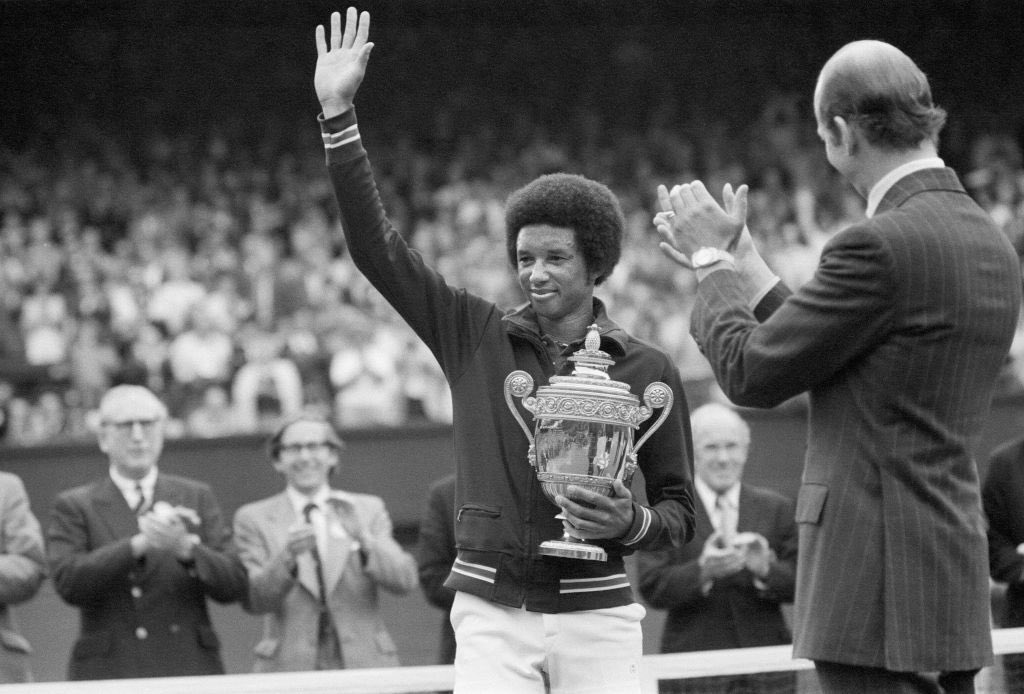 Happy Heavenly Birthday to the legendary Arthur Ashe     