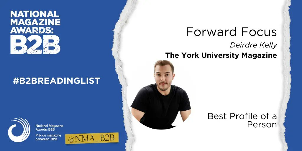 .@KalebDahlgren stickhandled his way through tragedy, and as @Deirdre_Kelly writes in the #NMAB2B23-winning @yorkuniversity Magazine profile 'Forward Focus,' now Dahlgren's focus is on scoring future goals: buff.ly/41VhJMo #B2BReadingList