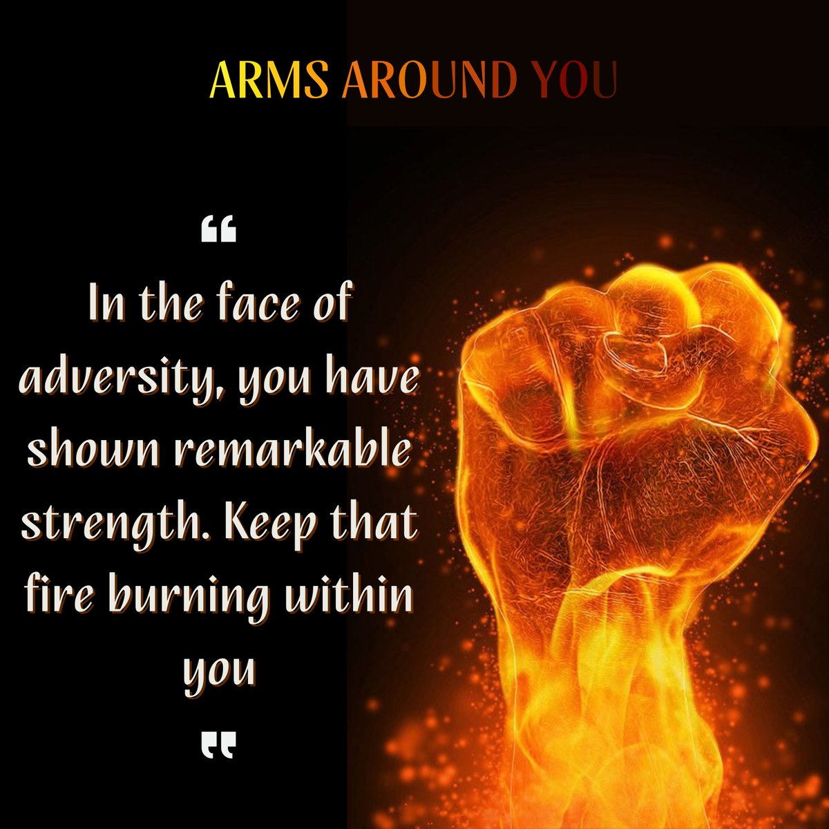 You have exemplified extraordinary strength. Keep that fiery spirit ablaze within you.

#mondaymotivation #StrengthUnleashed #BurningWithResilience #RiseAboveChallenges #InspirationalJourney #CourageousHeart