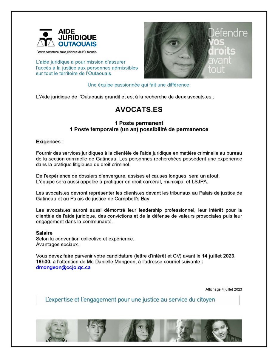 Commission des services juridiques tweet media