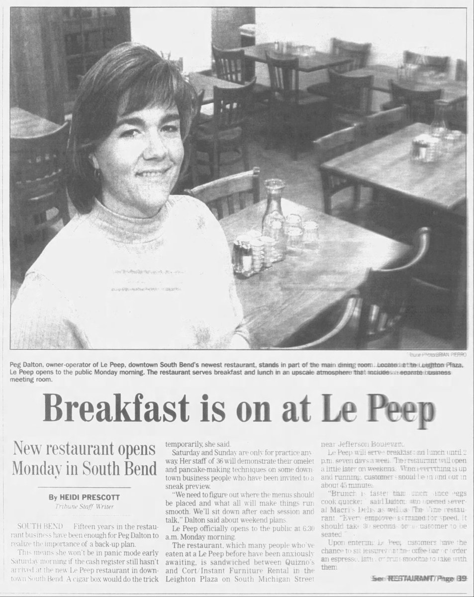 In our 1st episode, you’ll hear the journey behind longtime downtown South Bend anchor PEGGS Restaurant, and how Peg got into the restaurant business!! <a href="/PEGGS_SouthBend/">PEGGS in South Bend</a> …nd-the-bend-now-and-then.captivate.fm/episode/peg-da…