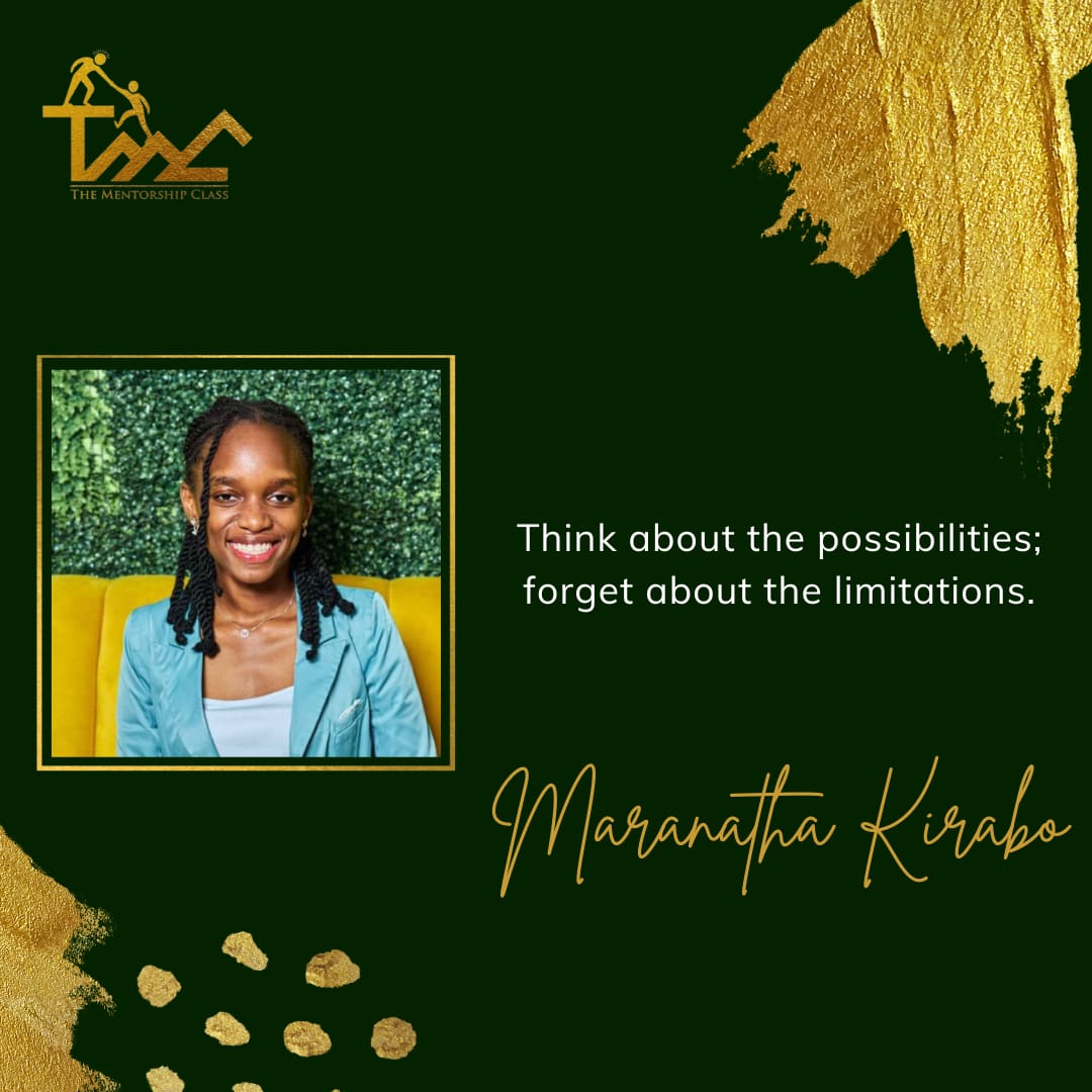 Mentorshipclass's tweet photo. A woman ahead of her time, the CEO of A thousand Capacities and our very own Editor-in-chief.
Kirabo Maranatha is the next mentee we congratulate .🥳
#TheMentorshipClass
#TMC2023
#TMCGrandFinale2023
#Graduand https://t.co/RMESqQuRdU