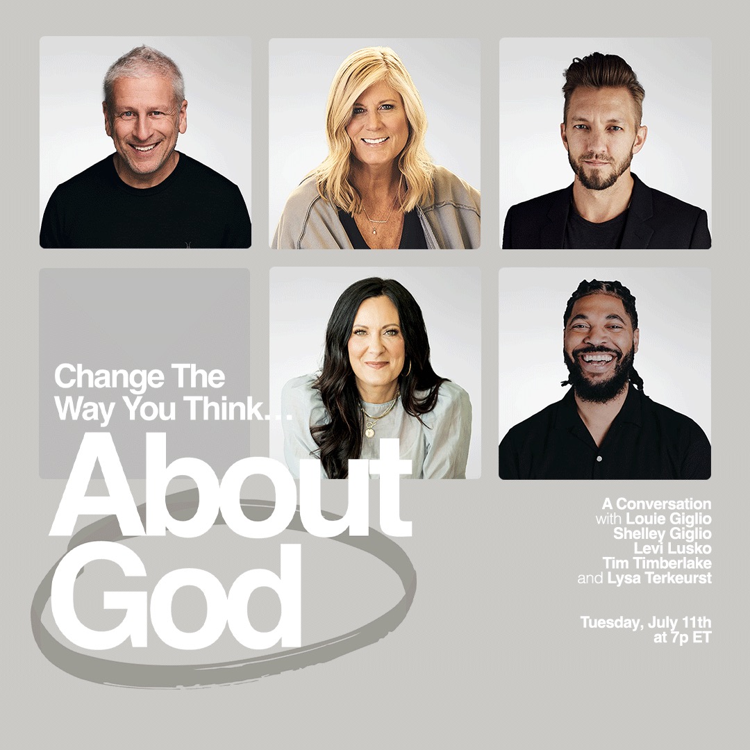 Join <a href="/shelleygiglio/">shelley giglio</a> <a href="/LysaTerKeurst/">Lysa TerKeurst</a> <a href="/TimTimberlake/">TTimberlake</a> <a href="/levilusko/">levi lusko</a> and me for Change The Way You Think… About God. This will be a conversation about how the way we view our heavenly Father affects every aspect of life. 

Launches tomorrow at 7p ET right here: youtube.com/@PassionCityCh…