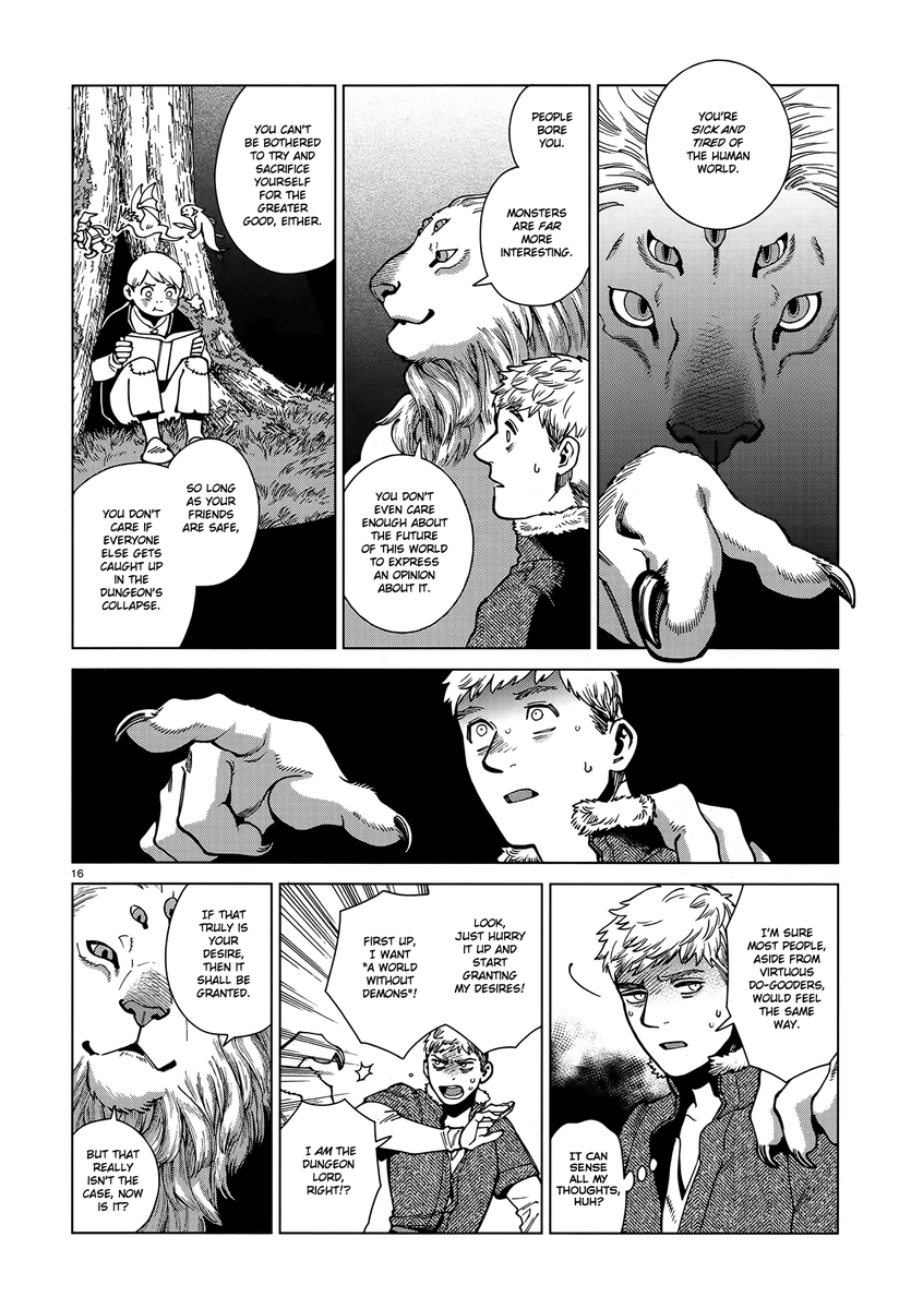 rodentprince's tweet photo. [ Dungeon Meshi Spoilers ]
gggoddamn, ryoko kui Gets It https://t.co/dlue8RAyOY
