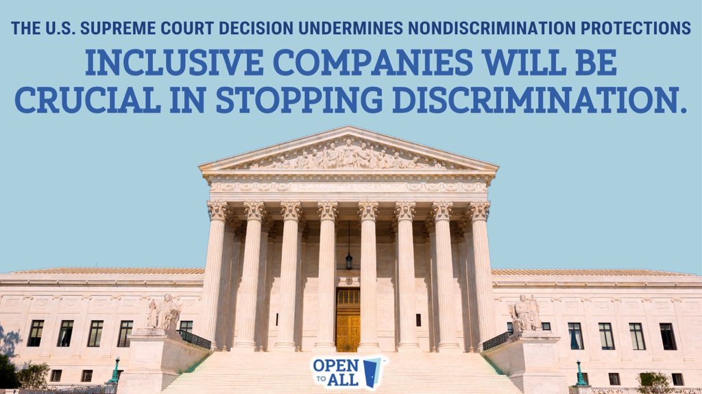 Open to all on twitter the supreme court s recent ruling in 303