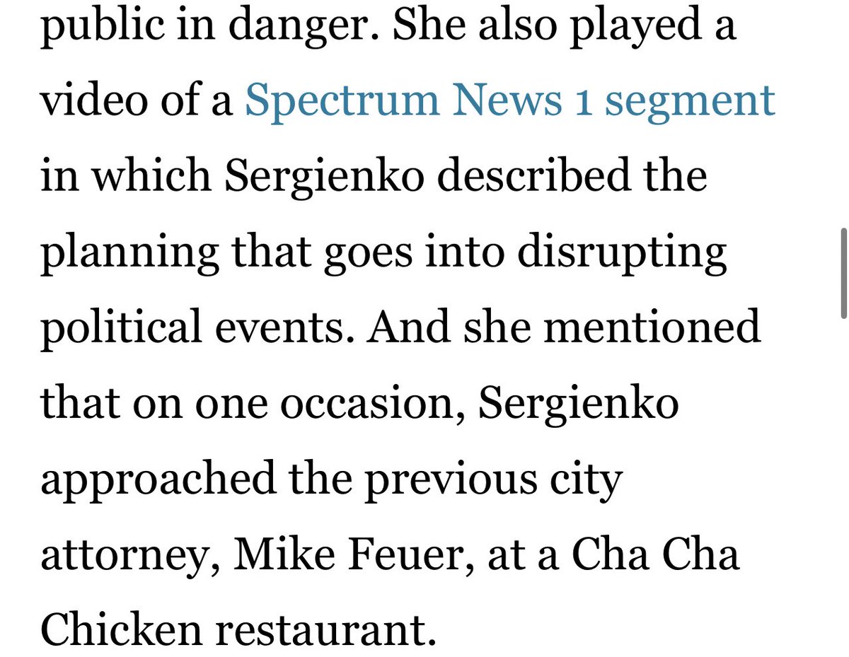 UPDATE🚨

Last week, a judge ruled that Ms. Italy &amp; Ricci Sergienko will be placed in a diversion program, allowing for the charges to be dropped after a year.

The city argued against a 1st Amendment exception, claiming disruptive tactics make public officials feel uncomfortable