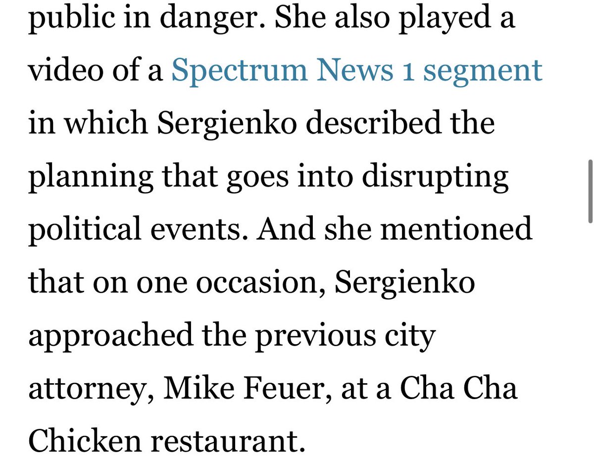 UPDATE🚨

Last week, a judge ruled that Ms. Italy & Ricci Sergienko will be placed in a diversion program, allowing for the charges to be dropped after a year.

The city argued against a 1st Amendment exception, claiming disruptive tactics make public officials feel uncomfortable