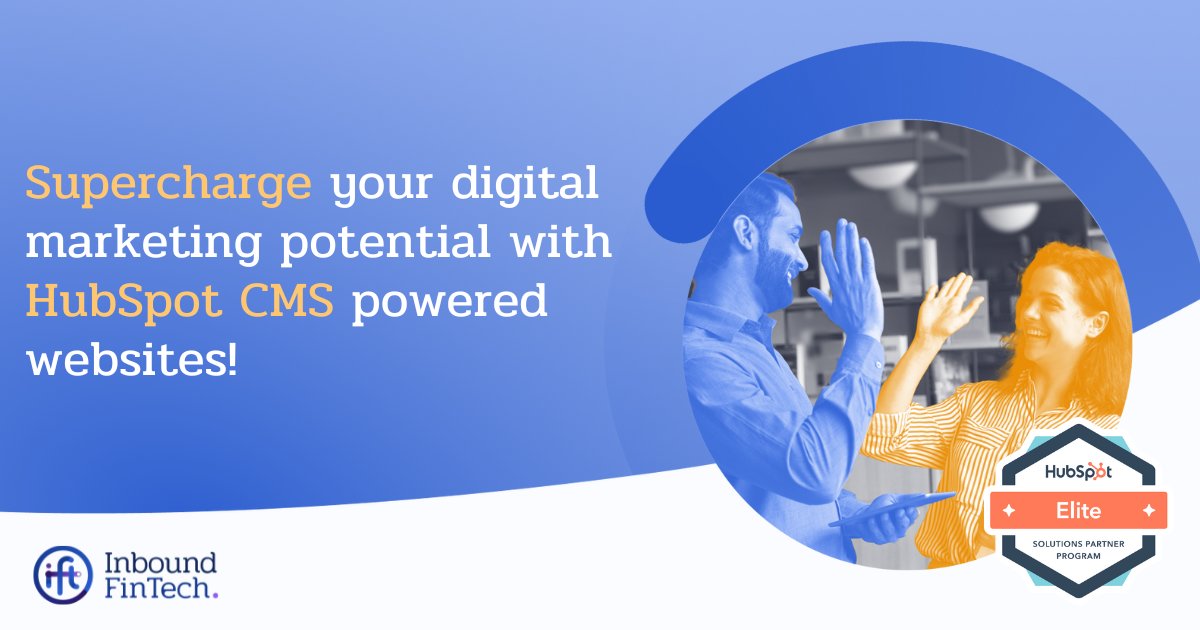 InboundFintech's tweet image. Boost your marketing potential with websites powered by HubSpot CMS! Our expert HubSpot CMS development services are tailored to provide you and your team with a robust foundation of powerful features. 💪🚀

Get in touch with to find out more! bit.ly/3Db3pF2
#HubSpotCMS
