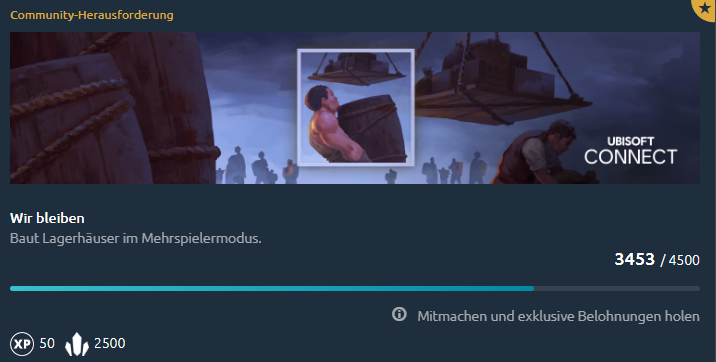 Neue Community-Herausforderungen sind bereit! Sucht ihr nach neuen Freunden, Mitspielern oder Gegnern? Schaut bei unseren Community-Discord-Servern vorbei:

❗️ Wuselworld: discord.gg/crBuRMxGdS
📌 The Settlers: New Allies Community: discord.gg/WRH9QxWBAK