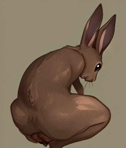 Sadisticiscrazy's tweet photo. I asked an AI for a pic of a rabbit shitting https://t.co/iFxSIJNhtG