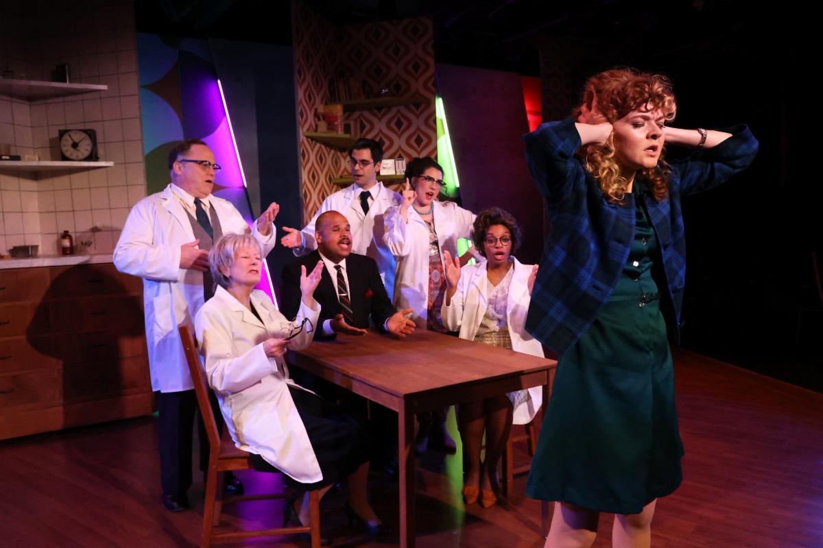 ONLY 2 MORE WEEKS to catch #PREDICTOR at #CapStage! Closes July 23! TICKETS: capstage.org. Our panelists agree, you do not want to miss this one! 📸: Charr Crail. #sac365 #sactheatre #visitsacramento #sacramentotheatre #exploremidtown #midtownsac #sactown