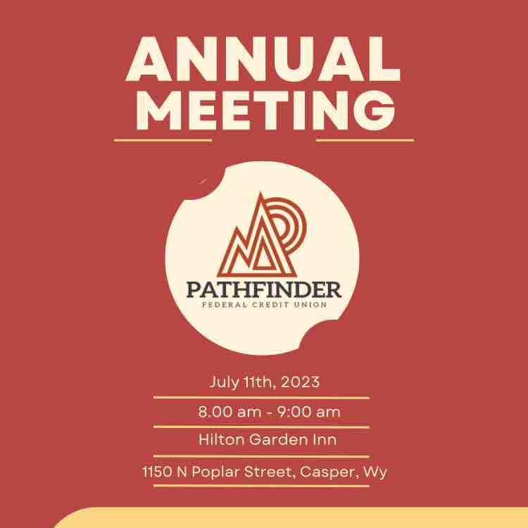 PathfinderFCU's tweet photo. Come see us at our annual meeting tomorrow! https://t.co/RcN9euqO06