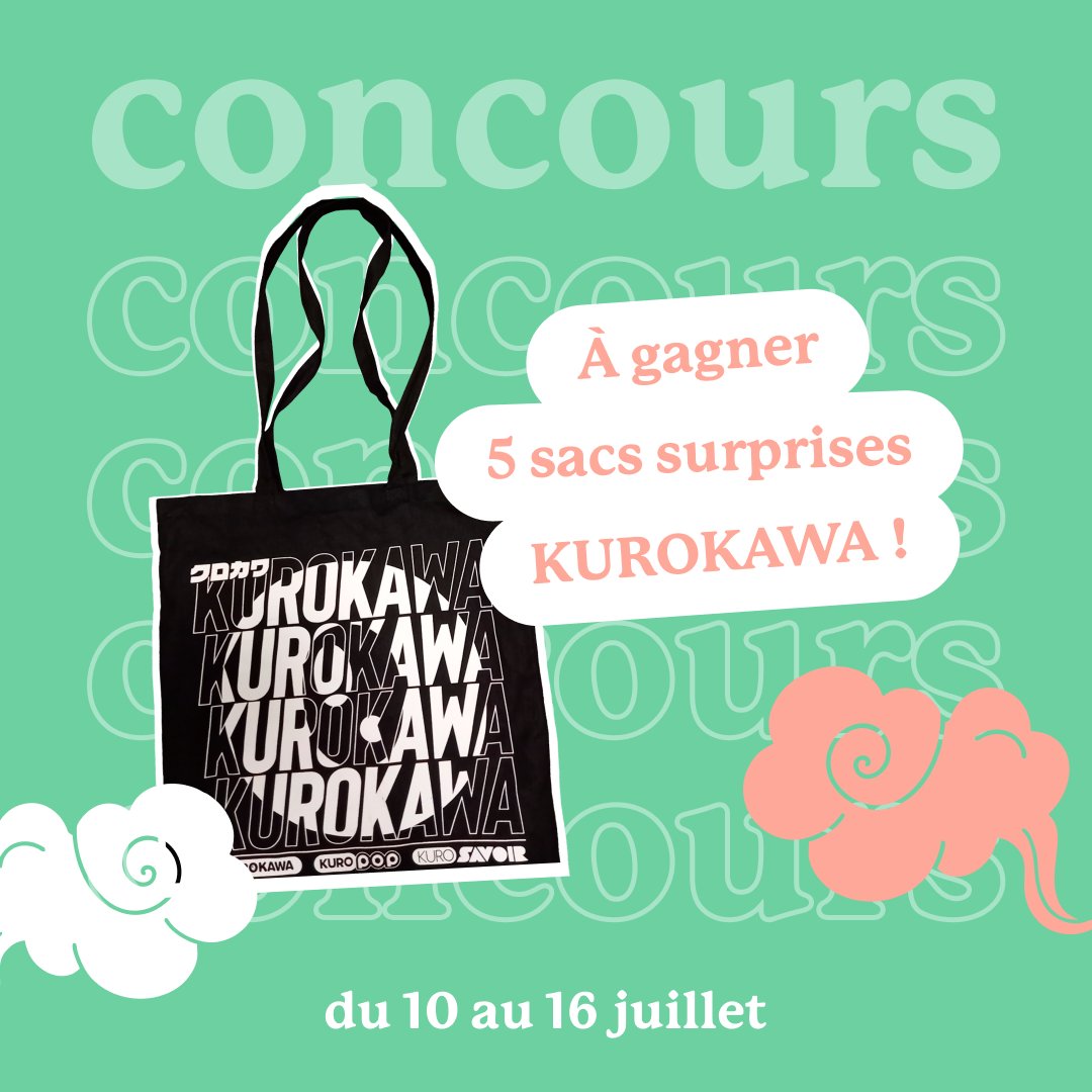leclercdrive's tweet photo. ⛩ 𝐉𝐄𝐔 𝐂𝐎𝐍𝐂𝐎𝐔𝐑𝐒 - @Kurokawa ⛩

Participez à notre #jeuconcours et tentez de remporter l'un des 𝟓 𝐬𝐚𝐜𝐬 remplis de #surprises ! 🛍✨

𝐏𝐨𝐮𝐫 𝐩𝐚𝐫𝐭𝐢𝐜𝐢𝐩𝐞𝐫 :  RT + Follow @‌leclercdrive ! 

TAS : 18/07

#manga #jeu #concours #kurokawa #japan #japon #contest https://t.co/s9cdkBCMp0