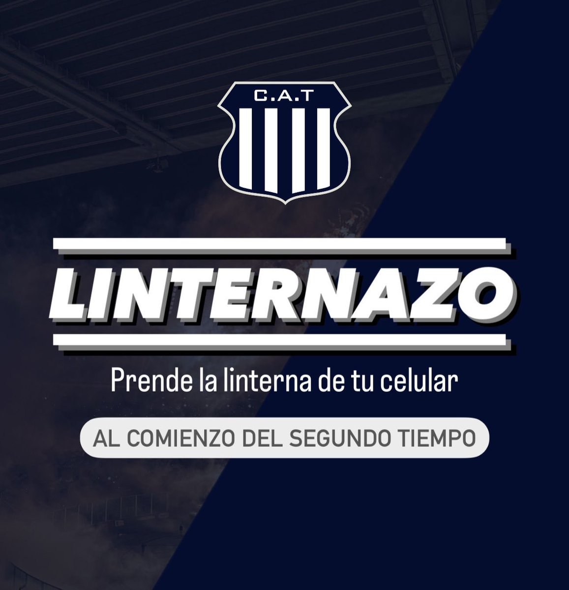 LBDLG_1913's tweet photo. Invitamos hoy a todos los hinchas a prender sus linternas y banderas para recibir al equipo en el segundo tiempo🔦

La fiesta la hacemos entre todos🙌🏻💙

❤️&amp;🔄 para difundir

#Juntostodos
@girottismo_ 
LBDLG💙🔥 https://t.co/X2mQWlQXTd