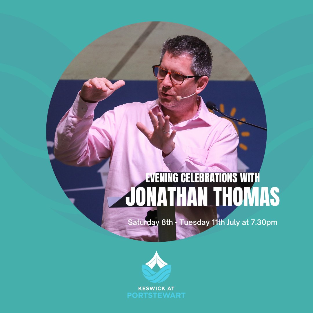 Keswickatport's tweet photo. Jonathan Thomas is back again this evening for our Evening Celebration at 7:30pm😉 
See you then!
#KATP23 #Unshakeable #Portstewart #JonathanThomas https://t.co/tbV098Udd3