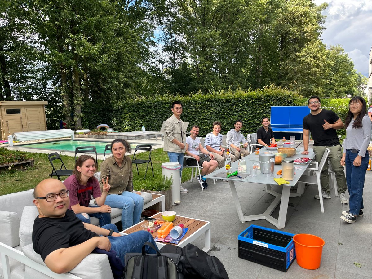 NetworkedSystem's tweet image. Some pictures from our last management meeting, followed by the barbecue after that 🍖🔥🥩