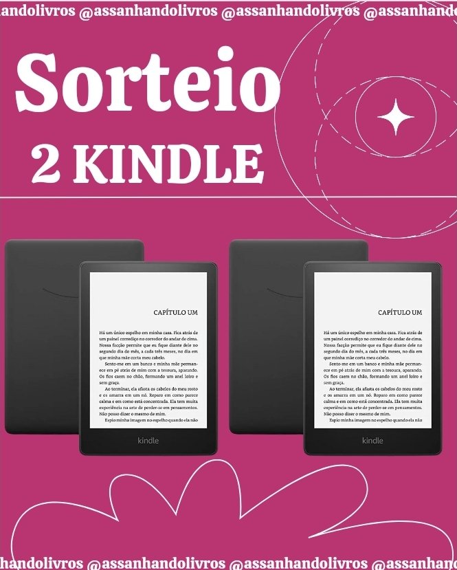 Assanhando Livros | (@assanhandolivro) on Twitter photo 🚨🚨 SORTEIO 🚨🚨
Prêmio >>> Kindle 11⁰ geração para (2) DOIS GANHADORES
📍 Regras:
- Seguir <a href="/assanhandolivro/">Assanhando Livros |</a>
- Dar RT e curtir esse tweet
Resultado: 10/08
Boa sorte! 💙 🚨🚨 SORTEIO 🚨🚨
Prêmio >>> Kindle 11⁰ geração para (2) DOIS GANHADORES
📍 Regras:
- Seguir <a href="/assanhandolivro/">Assanhando Livros |</a>
- Dar RT e curtir esse tweet
Resultado: 10/08
Boa sorte! 💙
