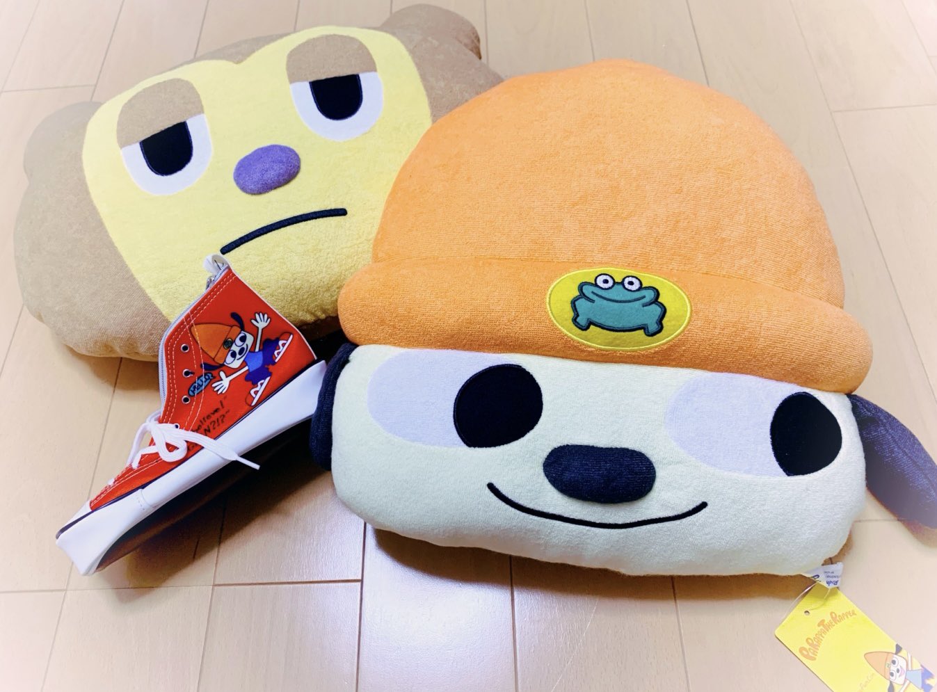 パラッパラッパー パラッパ クッション WIND AND SEA パラッパラッパー