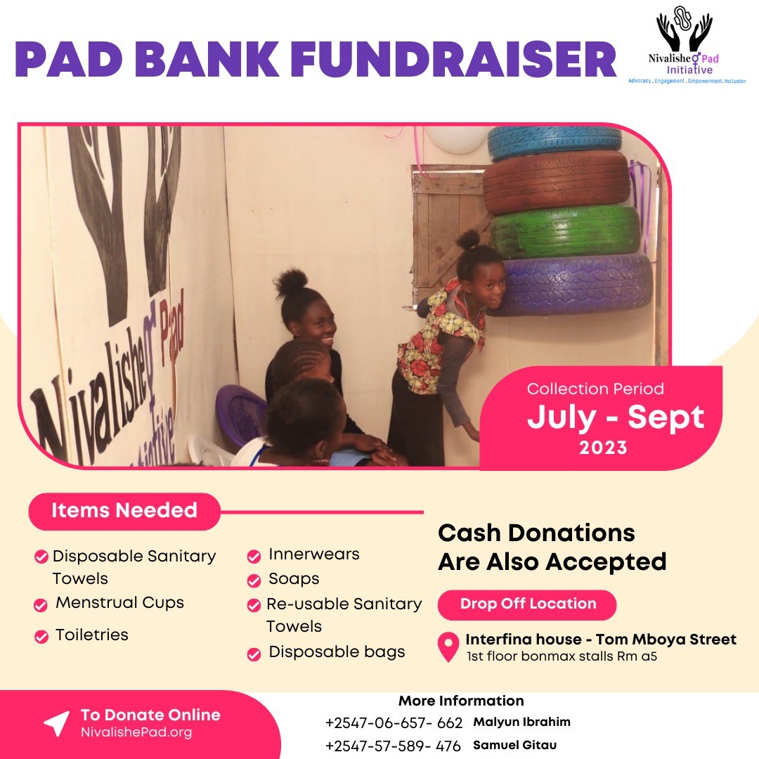 NivalishePadKe's tweet photo. FLOWING WITH PRIDE βοΈβ¨.
Long post alert βΊοΈππΎ.
We are launching our first pad-bank fundraiser! #MHMMatters.
There is this one young girl named Zawadi who lives in one of the Urban Slums in Nairobi, Kenya. https://t.co/4miH3AfXVb