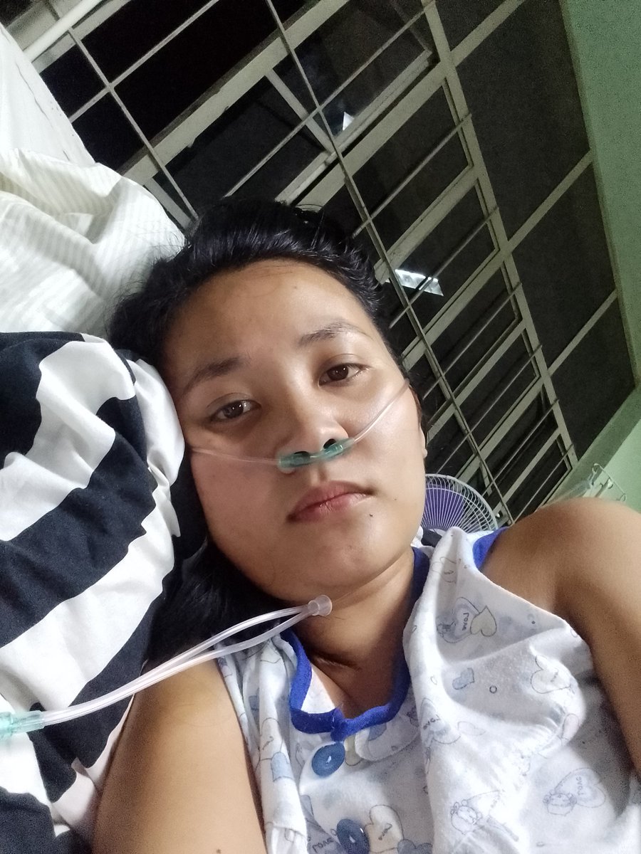 Hyacinthbaroy's tweet photo. My wife had a gall bladder surgery last month. And up until now she is still in medication and stuffs. https://t.co/djDUHXkwfC
