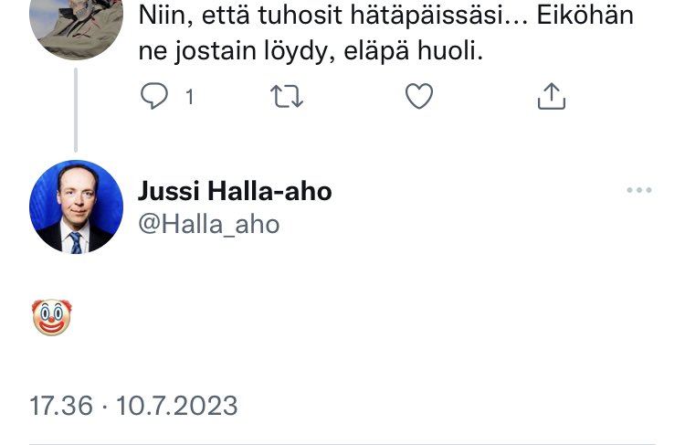 rausami's tweet image. Eduskunnan puhemies näyttää mallia miten kommunikoidaan kriisitilanteessa. #purra #scripta