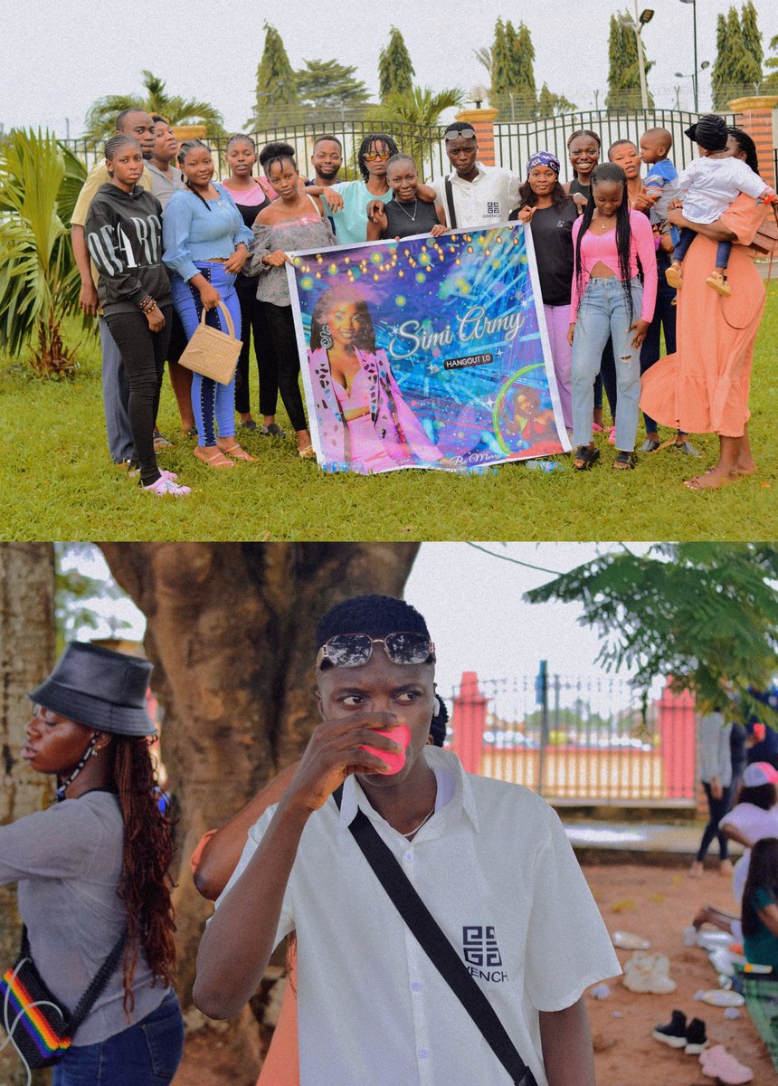 Feyish0la's tweet photo. ...we are no more a #Stranger, we are now family 💜👨👩👧👧... We are #SimiArmy 💜. Thank you @SympLySimi for bringing us together💜 it's a forever love here, we ain't ending💜. #SimiArmy hangout 1.0 was fun🕺🎮🥳 https://t.co/tu9WlLY3Lg