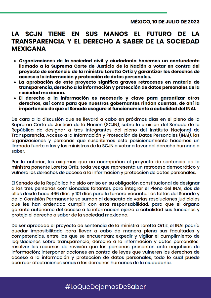 Designaciones tweet media