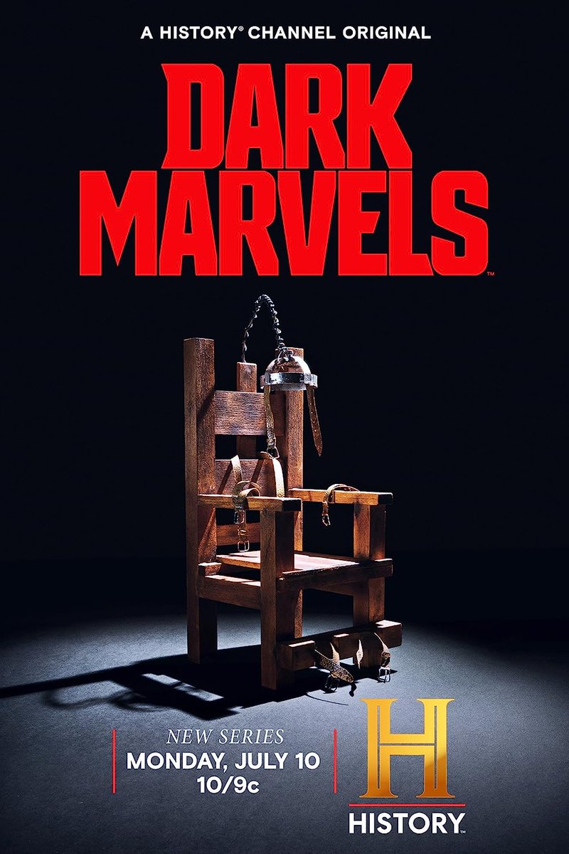 🌟Diabolical Inventions - From Guillotines to the Electric Chair .... Watch tonight @History 10pm Series Premiere DARK MARVELS #DarkMarvels Guest @DoctorERwagz About bit.ly/3pFROuO
