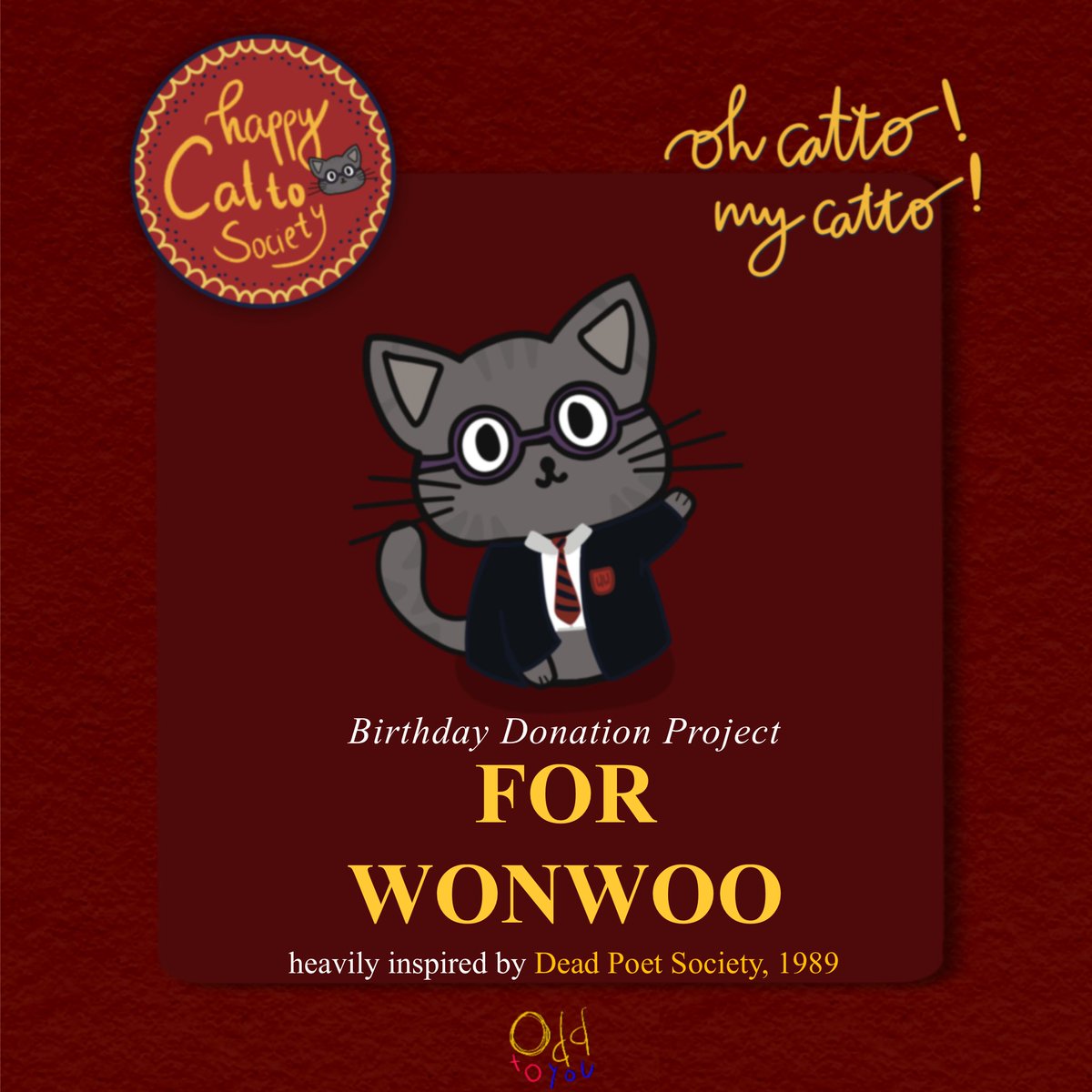 _oddtoyou's tweet photo. ♡´･ᴗ･`♡reshares are purr-y appreciated 🐾🌷

For our muse, our catalyst, our inspiration, our driving force, Wonwoo.

🐾HAPPY CATTO SOCIETY : OPEN 🌷

🌷click here to buy the items! 
https://t.co/1RyPbAy4ma

💕 click here for donation only!
https://t.co/wtjUBXuEfY https://t.co/hzsdhSDd4L