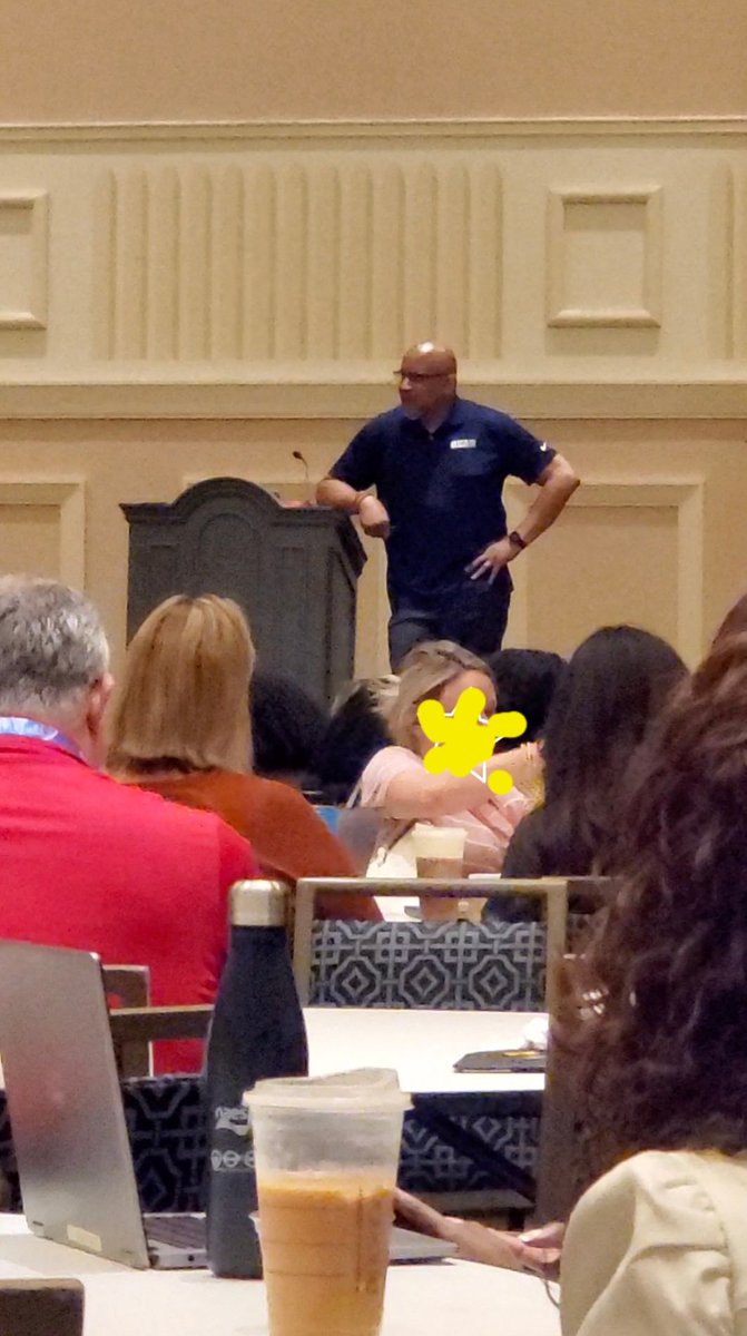 So grateful to hear @PrincipalKafele in person. Equity is meeting students where they are as they are. #powerful #NAESP23 #madameprincipal #newleadership #nextlevel #loaded