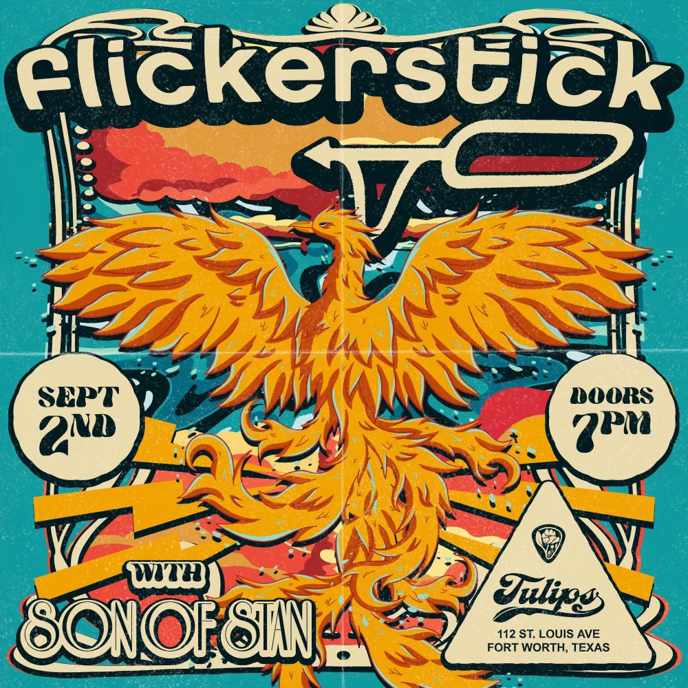 Tickets on sale 7/14 at 10am flickerstickofficial.com
