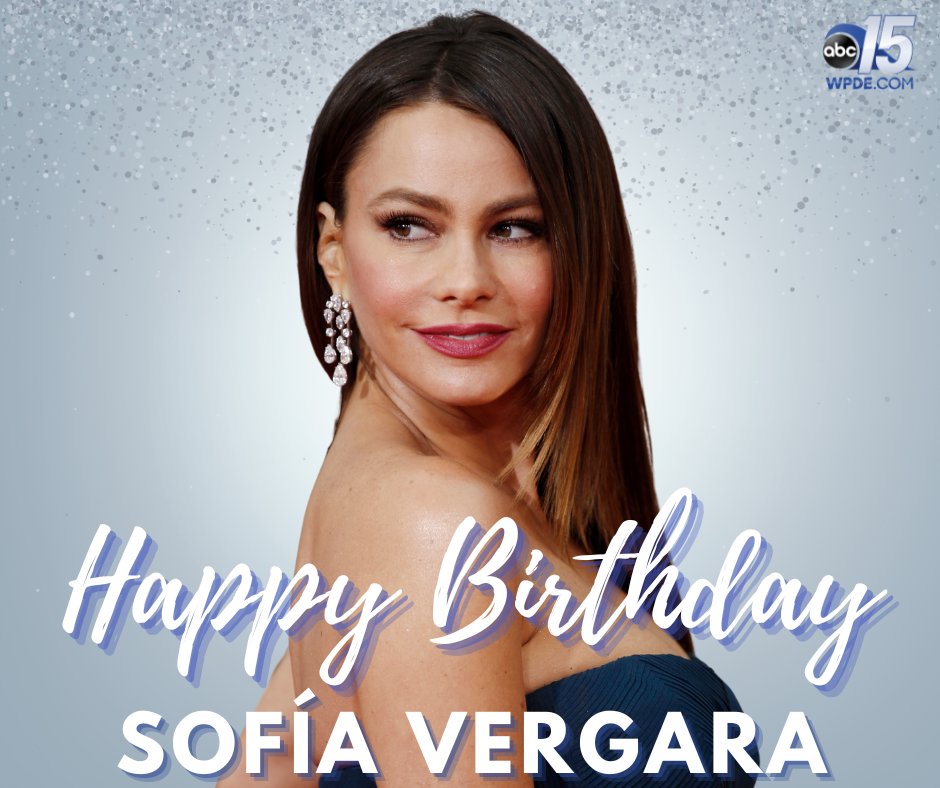 HAPPY BIRTHDAY  The glamorous \"Modern Family\" star, Sofía Vergara, turns 51 years old today! 