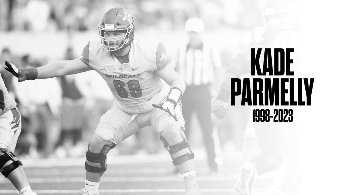 Join us in honoring the memory of Kade Parmelly.

Wednesday 7/12 at 11am at Beltway Park South in Abilene.

ACU Athletic Department Statement: tinyurl.com/bdef6eky