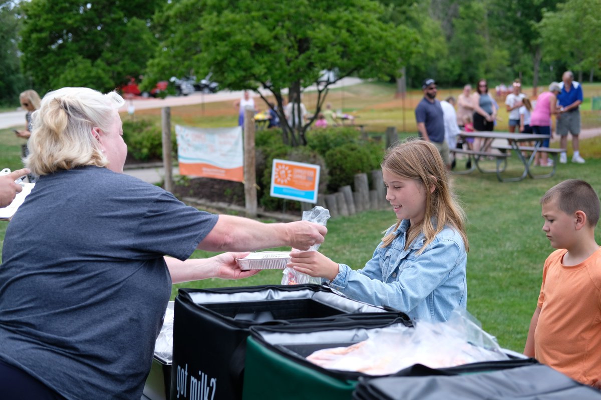 Did you know HSSD serves free meals during the summer? ☀️ Visit hssdschools.org to view the park locations &amp; serving times. Meals are served Monday-Friday until August 18, 2023.