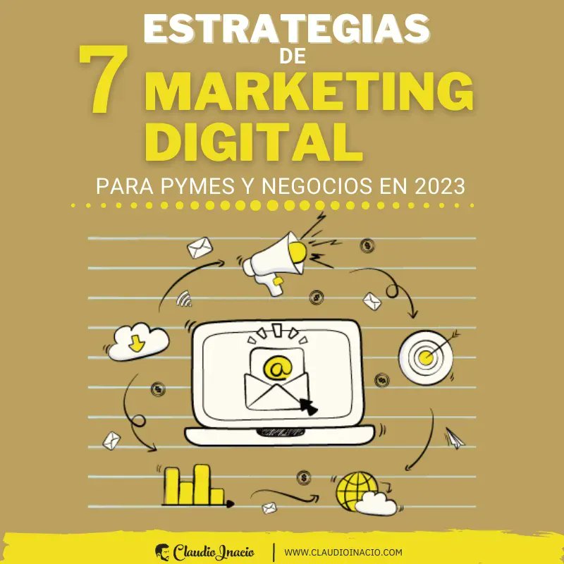 cinacio06's tweet photo. 🥉7 Estrategias de #Mercadotecnia para aplicar en tu Plan de Marketing Digital desde ya ➡ https://t.co/PaTOczxqyt 

#marketingdigital #PlanMarketing https://t.co/331AojpbBz