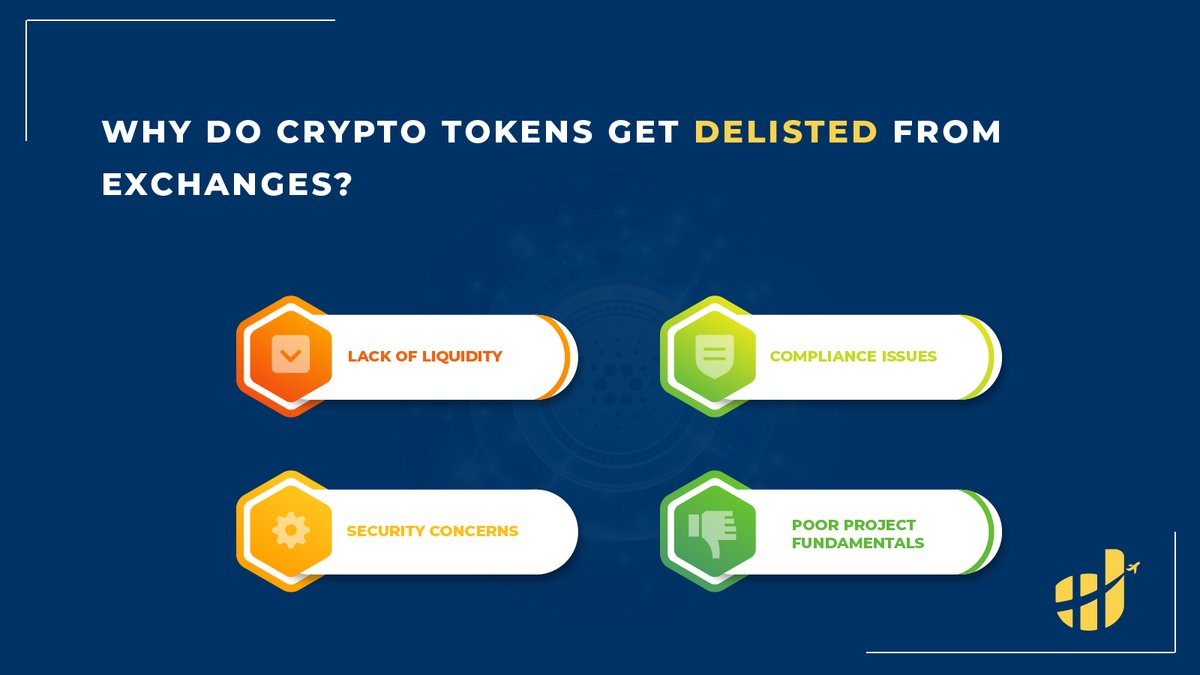pilot_token's tweet photo. 🔻Wondering Why some crypto tokens get delisted from exchanges?

#CryptoTokens #CryptoDelisting #TokenLiquidity #MarketMaking #CryptoExchange #TokenListing #DelistingReasons #CryptoWoes #DelistNoMore https://t.co/d58DzdLmVJ