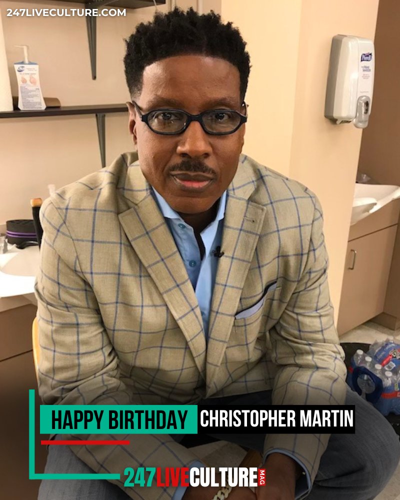 Happy birthday Christopher Martin, 61! 