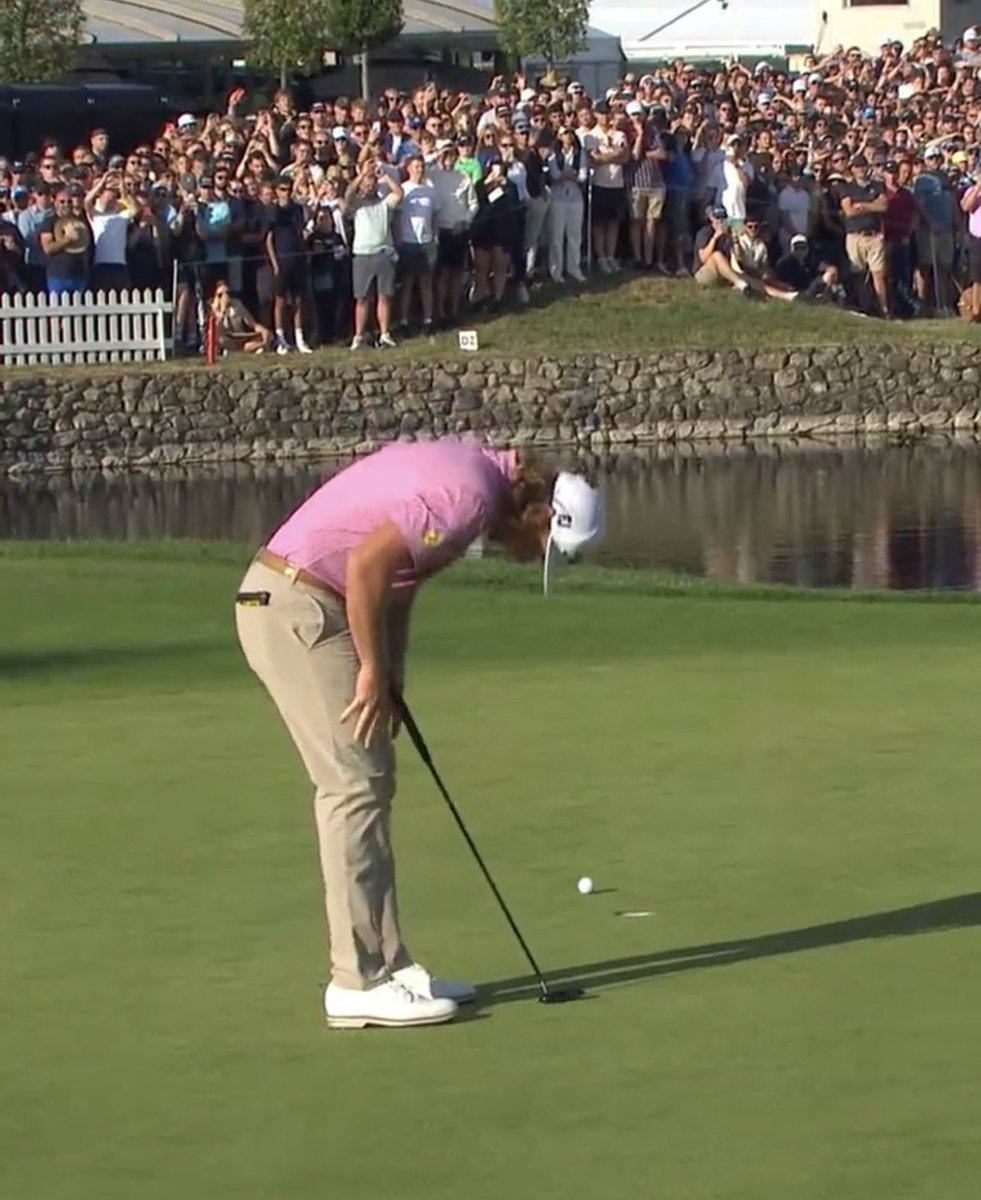 I’ve watched hundreds of golf tournaments in my life. I have never seen a player react to winning individually the way Cam Smith did yesterday. He proved to the entire golf world just how much these guys enjoy playing for others.