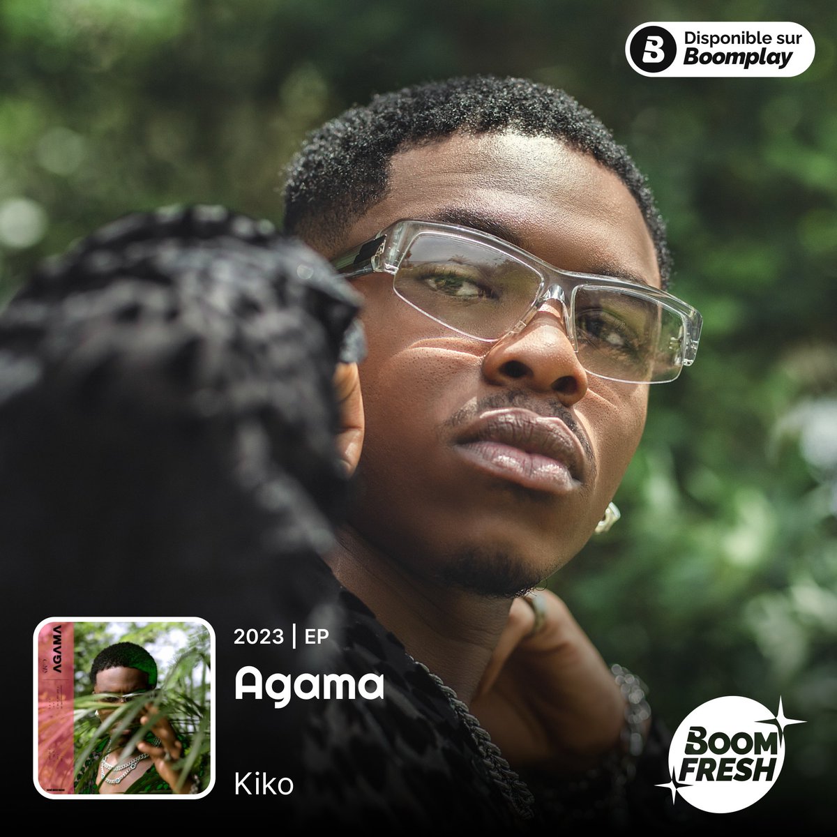 [NEW]
"AGAMA" le nouvel EP de @kikogoldenboy est maintenant disponible sur #Boomplay

Lien 🎵
boomplay.com/share/album/72…

#Boomplayfrancophone #kikogoldenboy #kiko #agama #ep