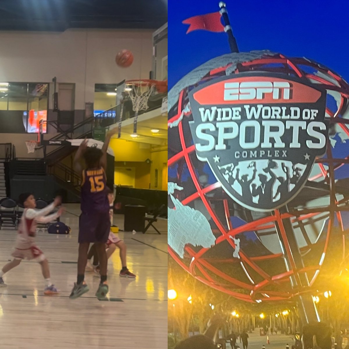 Watching my SonShine Ball tf OUT in front of thousands of people at AAU Nationals @ Disney World…

Priceless 🥹

#WideWorldOfSports
#DisneyWorld
#Big15 
#MyTrizzyDaBaller 🏀