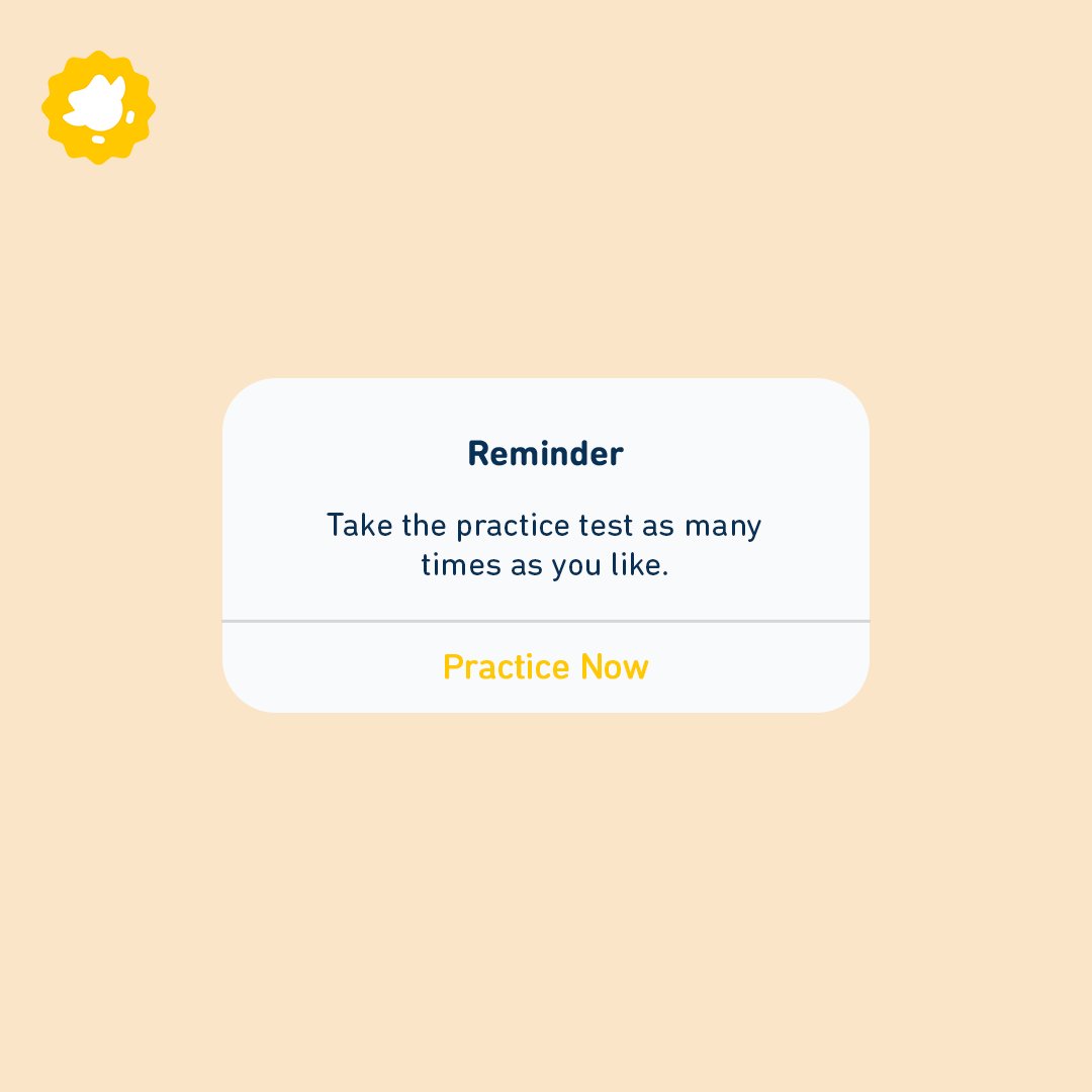 📣 Here's your reminder that the DET practice test is free, and you can take it as many times as you like!