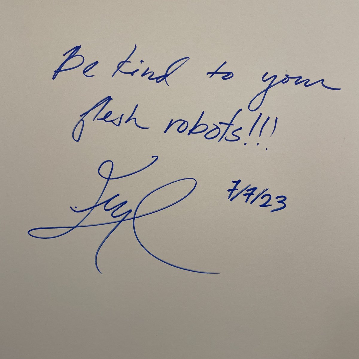 TorDotComPub's tweet photo. We had the absolute pleasure of seeing @EmmaCandon at the Tor offices before their event at @ptknitwear with @casskhaw!🤩

(We love to see authors supporting authors! @_vajra was also in attendance at P&amp;T Knitwear and got his copy of The Archive Undying signed!) https://t.co/cdwNLKO7tK