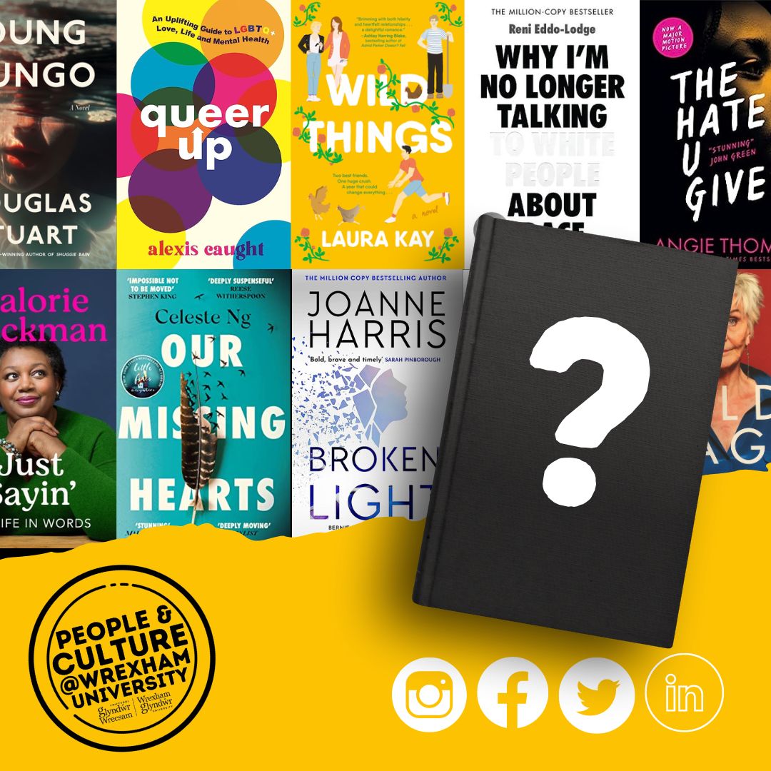 PeopleWrexUni's tweet photo. #COMPETITION:WIN a book! To celebrate the launch of our @PeopleWrexUni #Glyndwr twitter. You could win 1 of 20 people &amp; culture themed books that are up for grabs, handpicked in connection with our Library. To enter, simply like and share this tweet! T&amp;C apply. @WrexhamUni https://t.co/QeR4lnUOC5