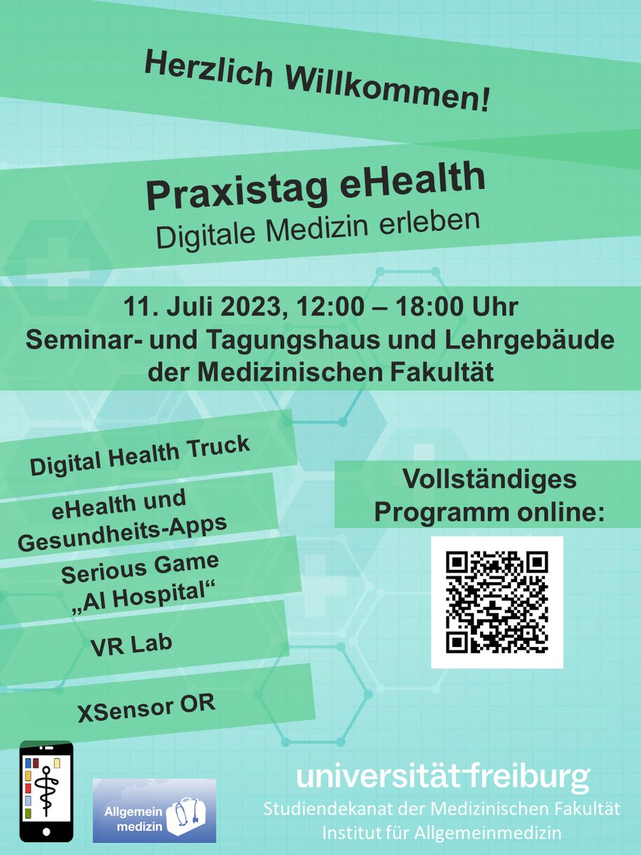 Hans-Günter Meyer (@hackimeyer) on Twitter photo Die Nichtmedikamentöse Therapie der <a href="/azq_aktuell/">ÄZQ</a> Nationale Versorgungsleitlinie Hypertonie steht am 11.7.2023 im Mittelpunkt des Praxistag eHealth der Uni FR medical.uni-freiburg.de/goto.php?targe…
Auch freuen wir uns auf den Digital Health Truck <a href="/ForumGSBW/">Forum Gesundheitsstandort BW</a> <a href="/TelemedBW/">Telemedizin BW</a> <a href="/MSI_BW/">Sozialministerium BW</a> <a href="/Uniklinik_Fr/">Uniklinik Freiburg</a> Die Nichtmedikamentöse Therapie der <a href="/azq_aktuell/">ÄZQ</a> Nationale Versorgungsleitlinie Hypertonie steht am 11.7.2023 im Mittelpunkt des Praxistag eHealth der Uni FR medical.uni-freiburg.de/goto.php?targe…
Auch freuen wir uns auf den Digital Health Truck <a href="/ForumGSBW/">Forum Gesundheitsstandort BW</a> <a href="/TelemedBW/">Telemedizin BW</a> <a href="/MSI_BW/">Sozialministerium BW</a> <a href="/Uniklinik_Fr/">Uniklinik Freiburg</a>