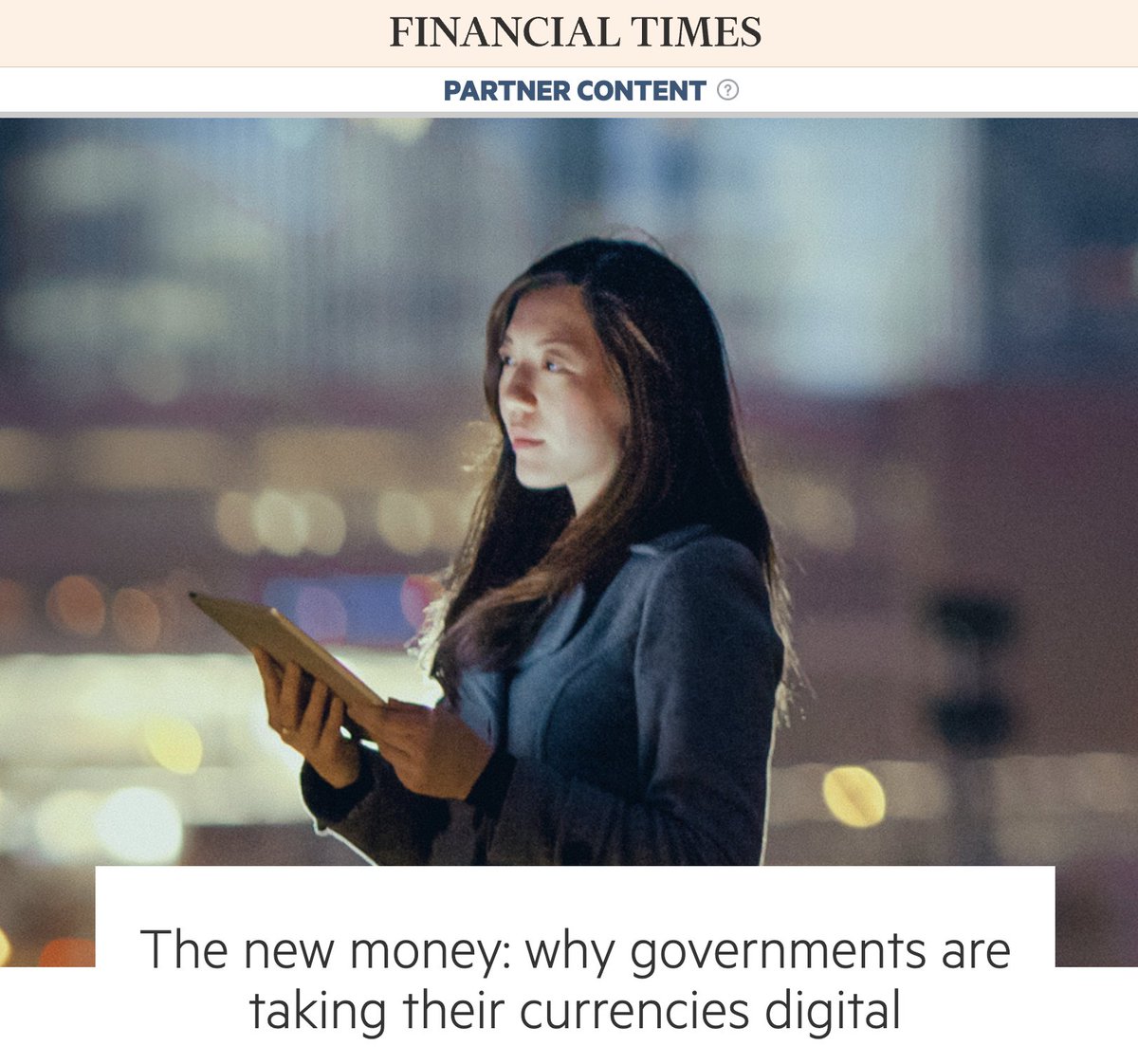 SystemsandTech's tweet photo. Central Bank Digital Currencies are poised to emerge as a pillar of tomorrow’s global banking system. But what does that future look like? Read all about it and Ripple's #CBDC Initiatives in the @FinancialTimes 
 #CBDCs https://t.co/kXEOBBQkpC https://t.co/8L0YHf2fYF